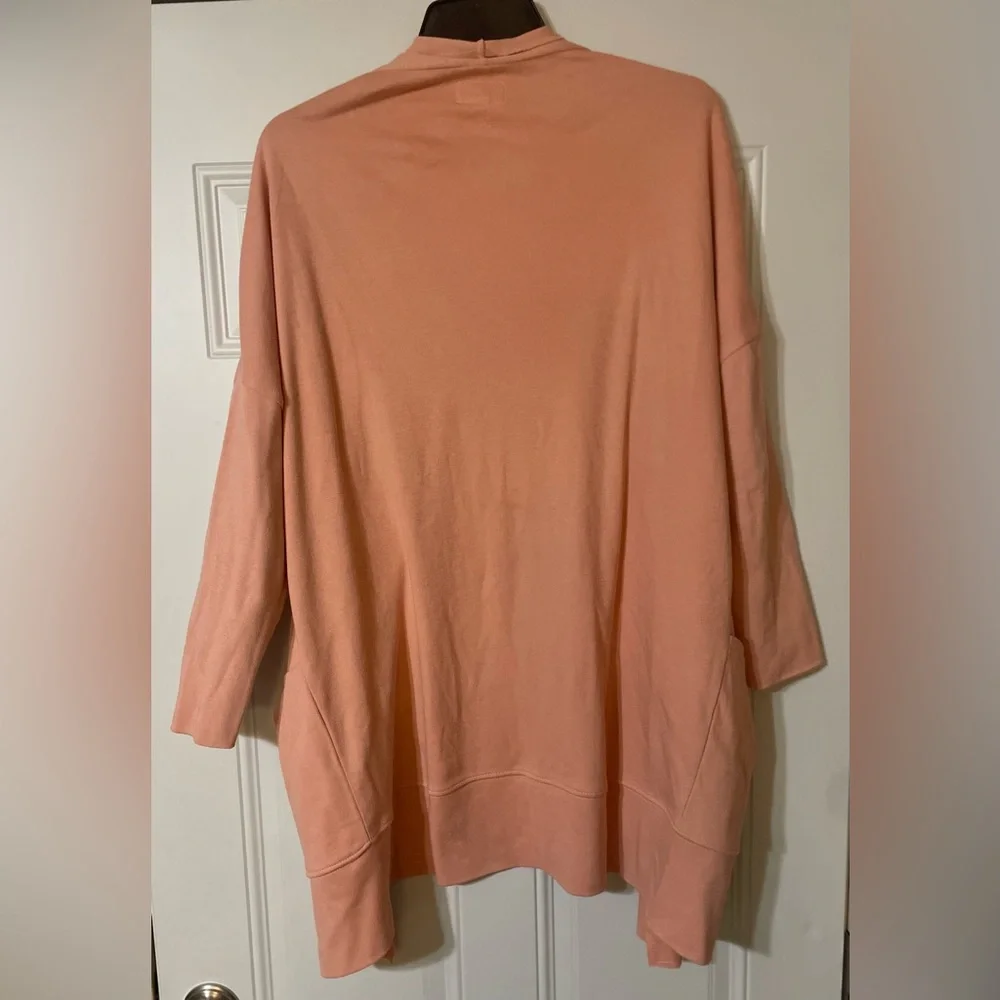 Pact Organic Cotton Airplane Cardigan Open Front XS/S Chore Pockets Staple - Picture 5 of 6